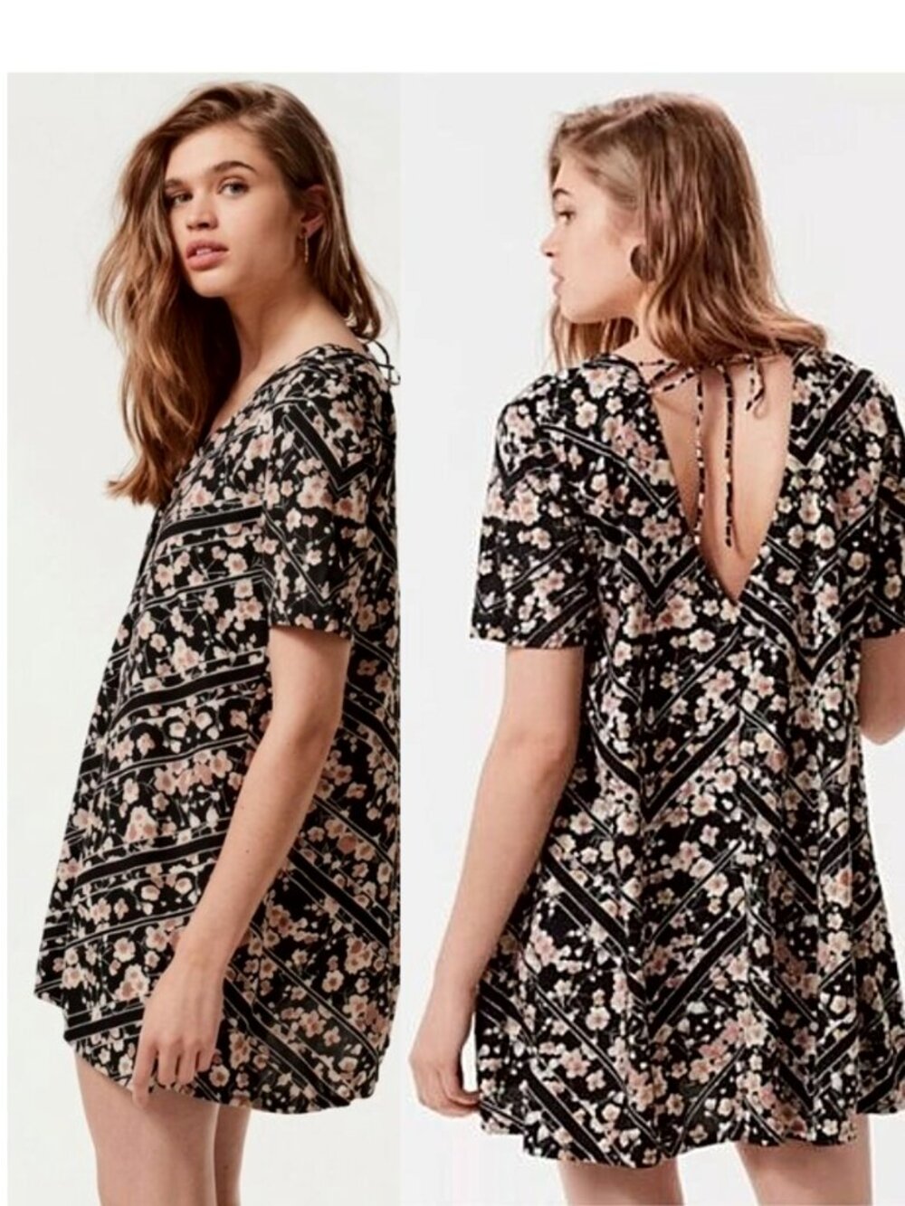 Motel Rocks boho floral Crosena dress in Cosmic Daisy